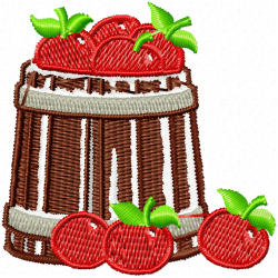 Tomato Embroidery Design 8 Tomato Embroidery Design 8